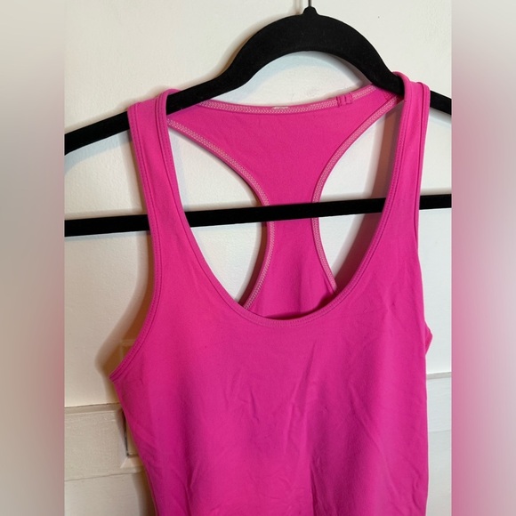 Lululemon Hot Pink Cool Racerback Tank Top - Picture 4 of 4